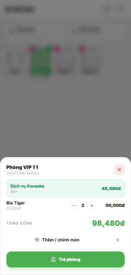 Hướng dẫn quản lý đồ uống theo phòng karaoke, tránh thất thoát
