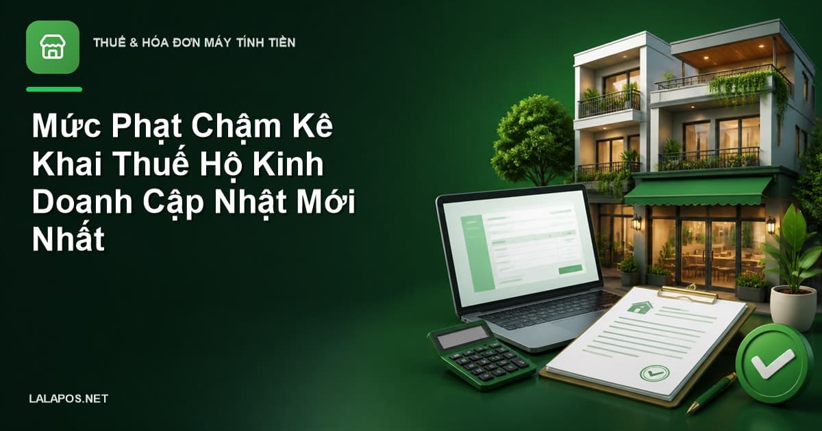 Mức Phạt Chậm Kê Khai Thuế Hộ Kinh Doanh Cập Nhật Mới Nhất