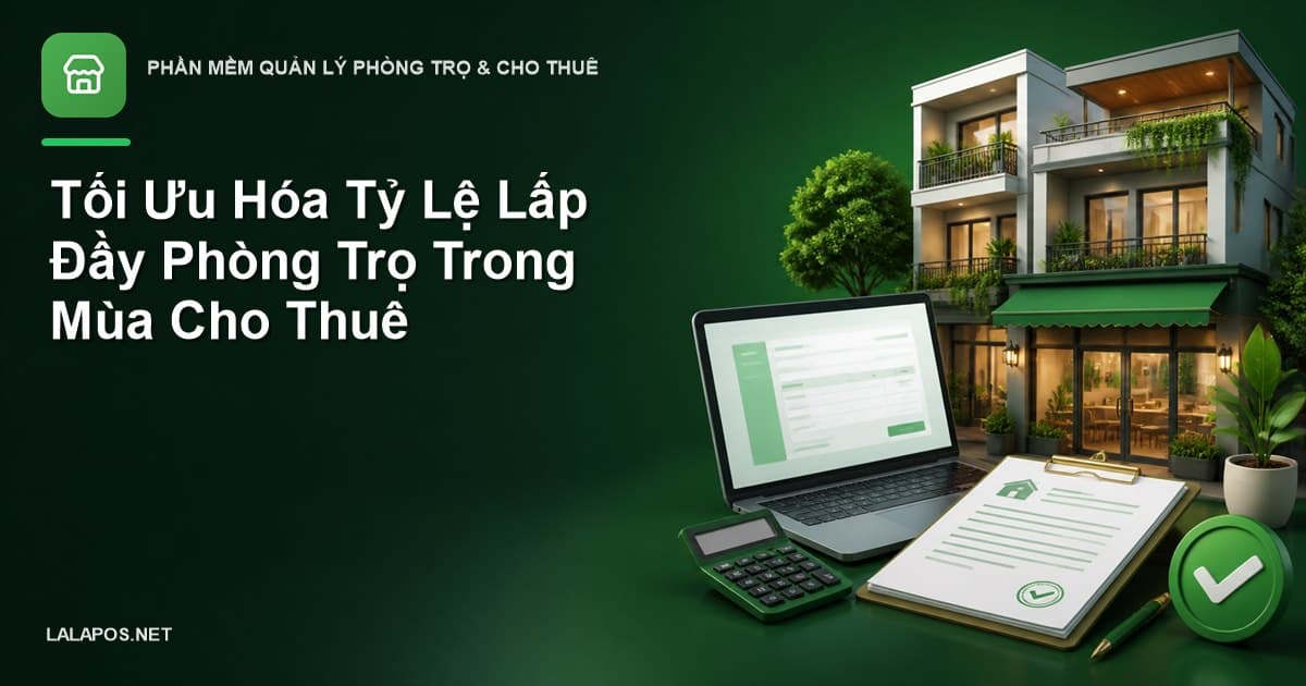 Tối Ưu Hóa Tỷ Lệ Lấp Đầy Phòng Trọ Trong Mùa Cho Thuê