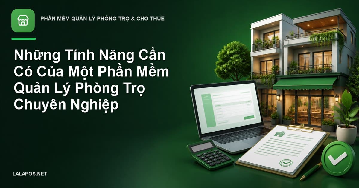 Những Tính Năng Cần Có Của Một Phần Mềm Quản Lý Phòng Trọ Chuyên Nghiệp