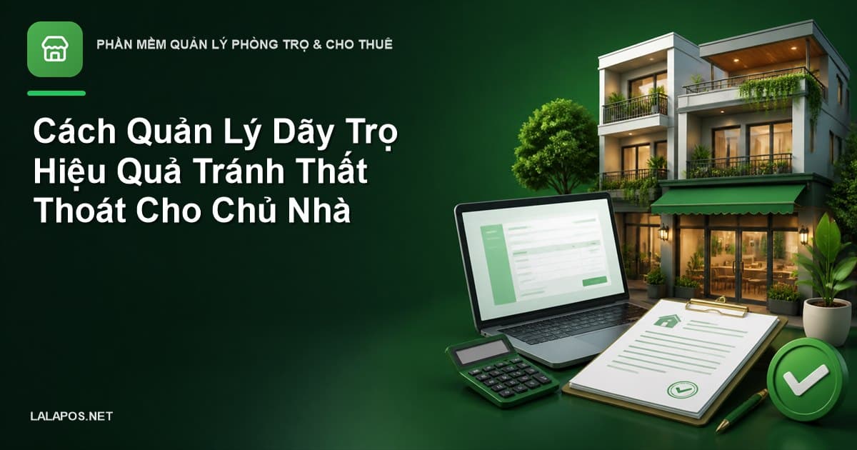 Cách Quản Lý Dãy Trọ Hiệu Quả Tránh Thất Thoát Cho Chủ Nhà