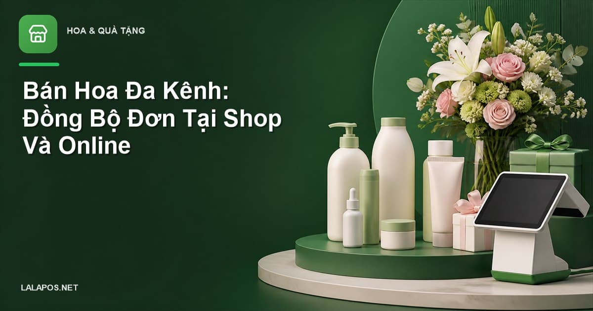 Bán Hoa Đa Kênh: Đồng Bộ Đơn Tại Shop Và Online