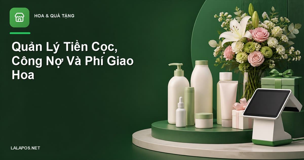 Quản Lý Tiền Cọc, Công Nợ Và Phí Giao Hoa