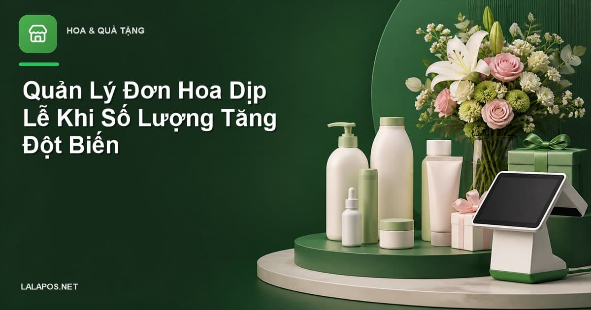 Quản Lý Đơn Hoa Dịp Lễ Khi Số Lượng Tăng Đột Biến