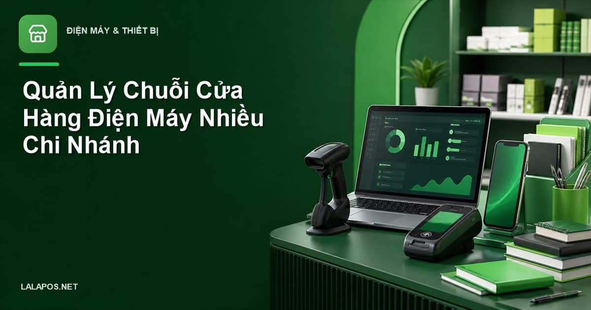Quản Lý Chuỗi Cửa Hàng Điện Máy Nhiều Chi Nhánh
