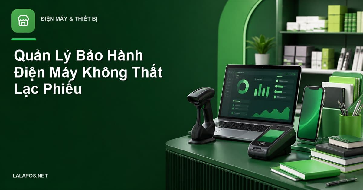 Quản Lý Bảo Hành Điện Máy Không Thất Lạc Phiếu