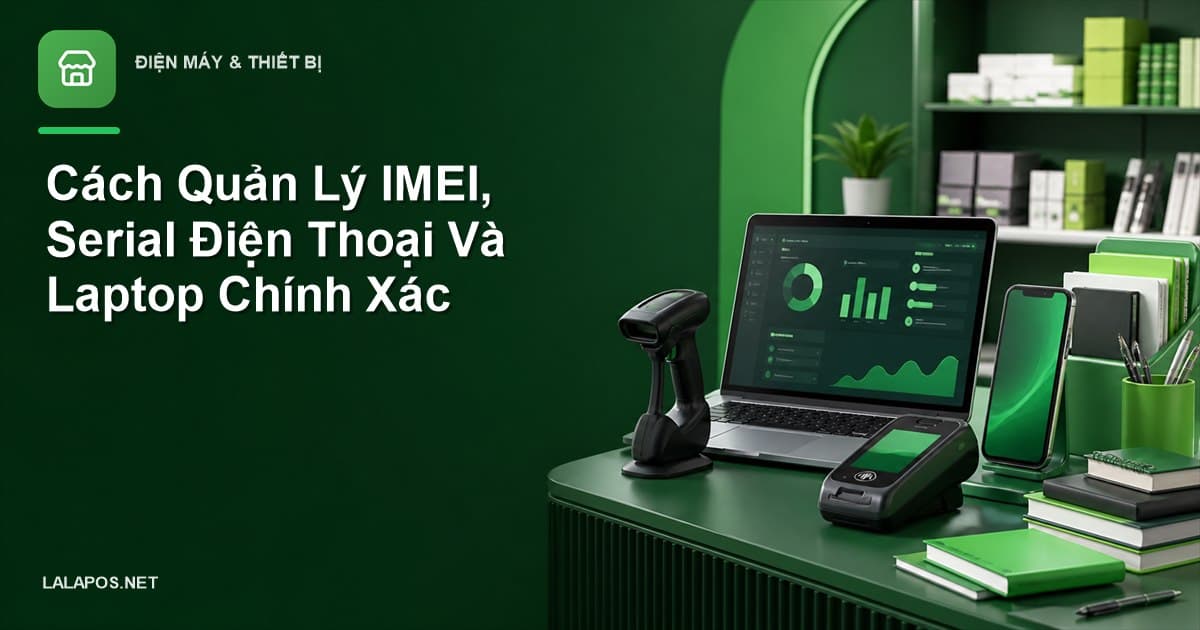 Cách Quản Lý IMEI, Serial Điện Thoại Và Laptop Chính Xác
