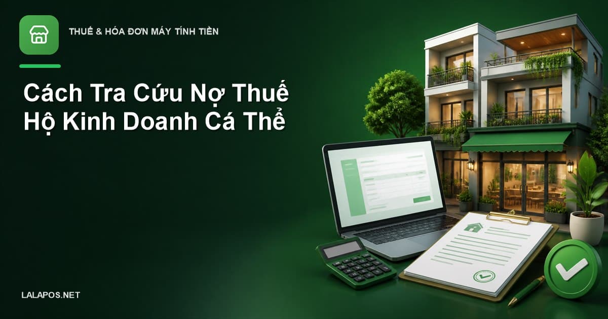 Cách Tra Cứu Nợ Thuế Hộ Kinh Doanh Cá Thể