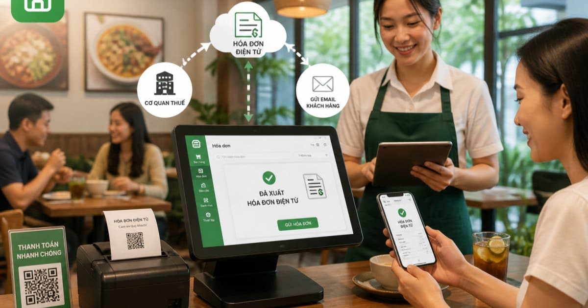 Xuất Hóa Đơn Điện Tử Cho Nhà Hàng Theo Quy Định Mới Nhất