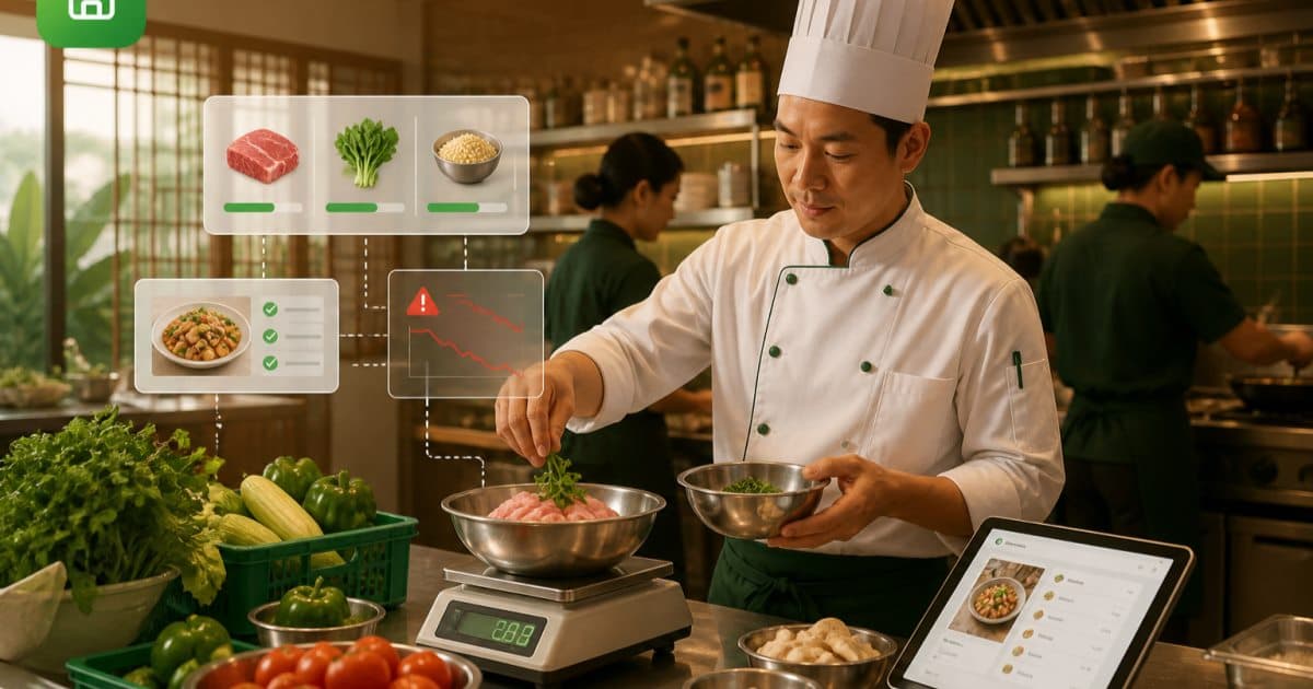 Giải Pháp Quản Lý Định Lượng Nguyên Vật Liệu Cho Nhà Hàng Tránh Thất Thoát