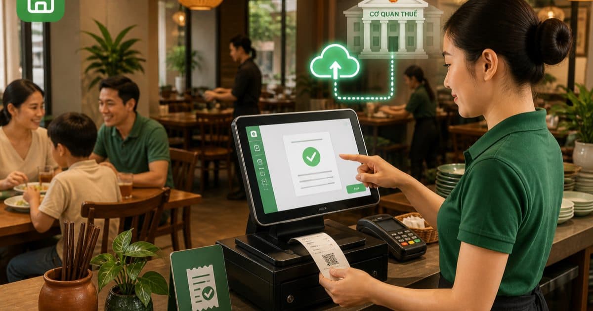 Hướng Dẫn Áp Dụng Hóa Đơn Điện Tử Máy Tính Tiền Cho Nhà Hàng 2026