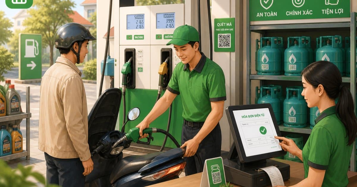 Hóa Đơn Điện Tử Cho Cửa Hàng Xăng Dầu & Khí Hóa Lỏng (LPG) 2026