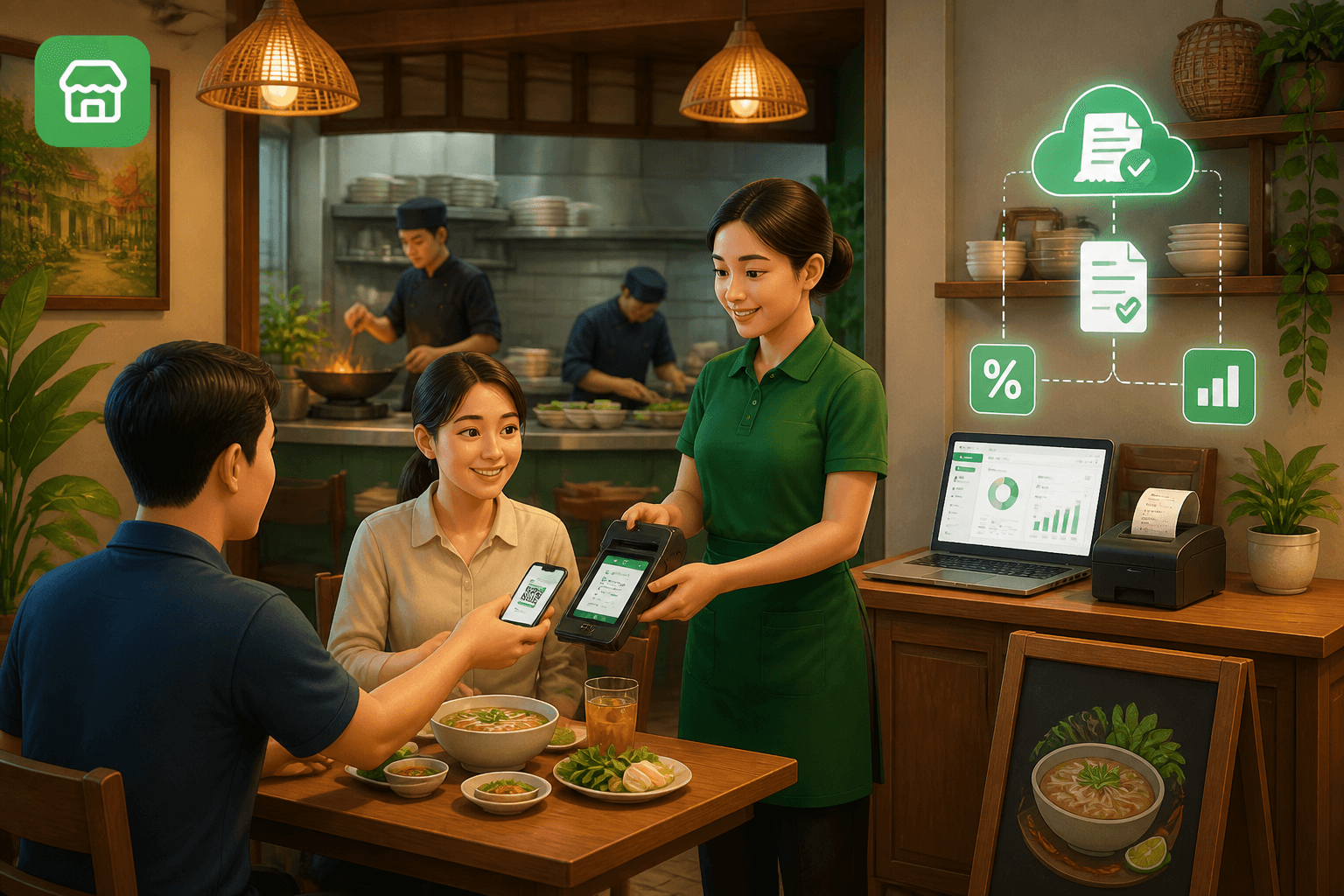 Hóa Đơn Điện Tử Máy Tính Tiền Cho Nhà Hàng, Quán Ăn - Quy Định Và Cách Triển Khai