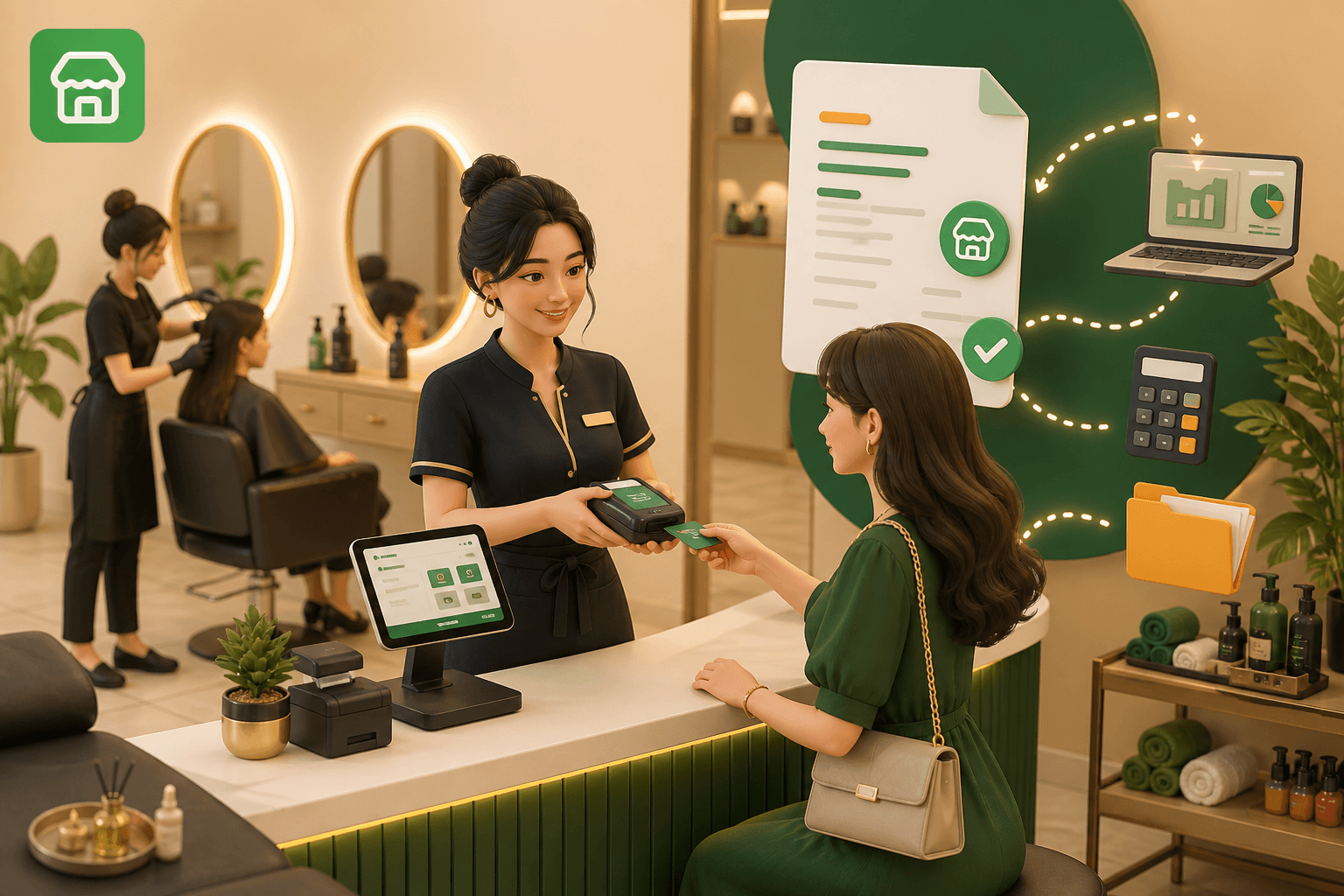 Hóa Đơn Điện Tử Cho Spa, Salon Tóc, Làm Móng - Hộ Kinh Doanh Cần Lưu Ý Gì?