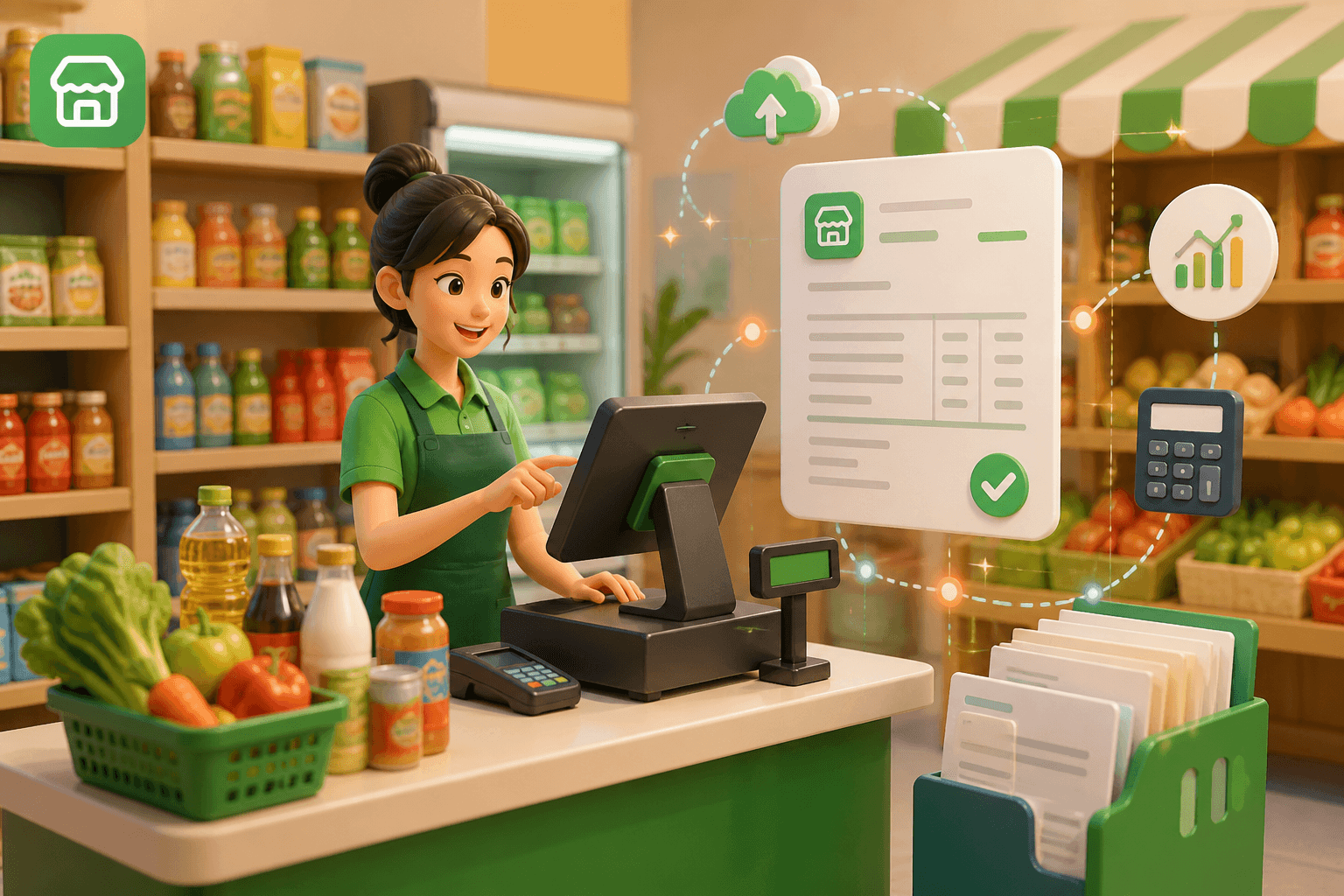 Siêu Thị Mini, Cửa Hàng Tạp Hóa Và Quy Định Hóa Đơn Điện Tử Máy Tính Tiền 2026