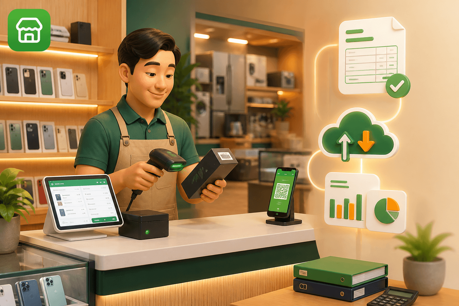 Cửa Hàng Điện Thoại, Điện Máy Bán Lẻ - Quy Định Hóa Đơn Điện Tử Mới Nhất
