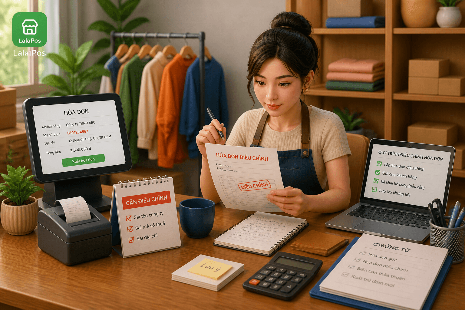 Cách Xuất Hóa Đơn Điều Chỉnh Khi Sai Tên Hàng Hóa, Sai Thông Tin