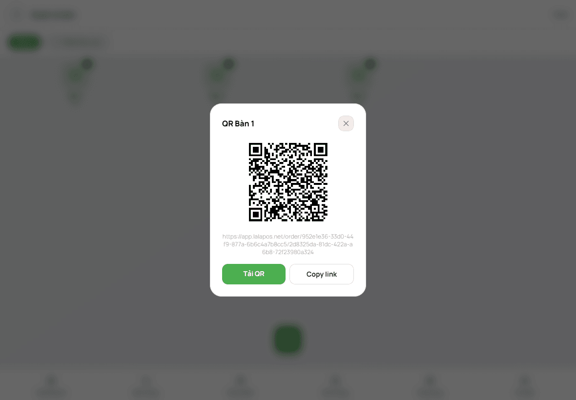 Hướng Dẫn Tạo Mã QR Order Tại Bàn Cho Khách Trên LalaPos