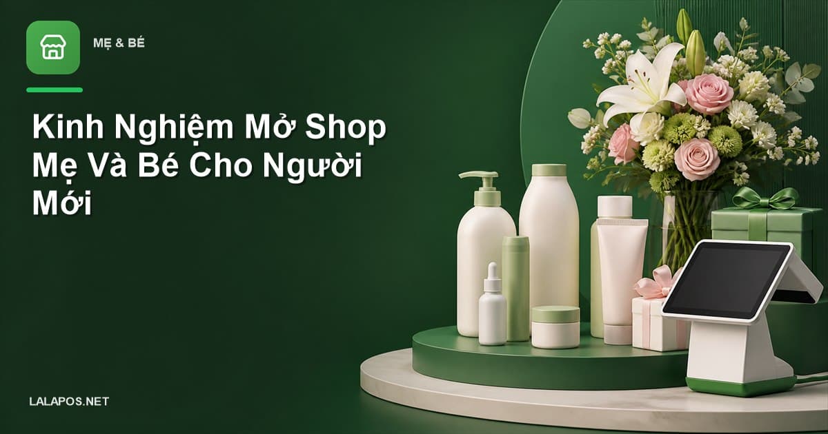 Kinh Nghiệm Mở Shop Mẹ Và Bé Cho Người Mới