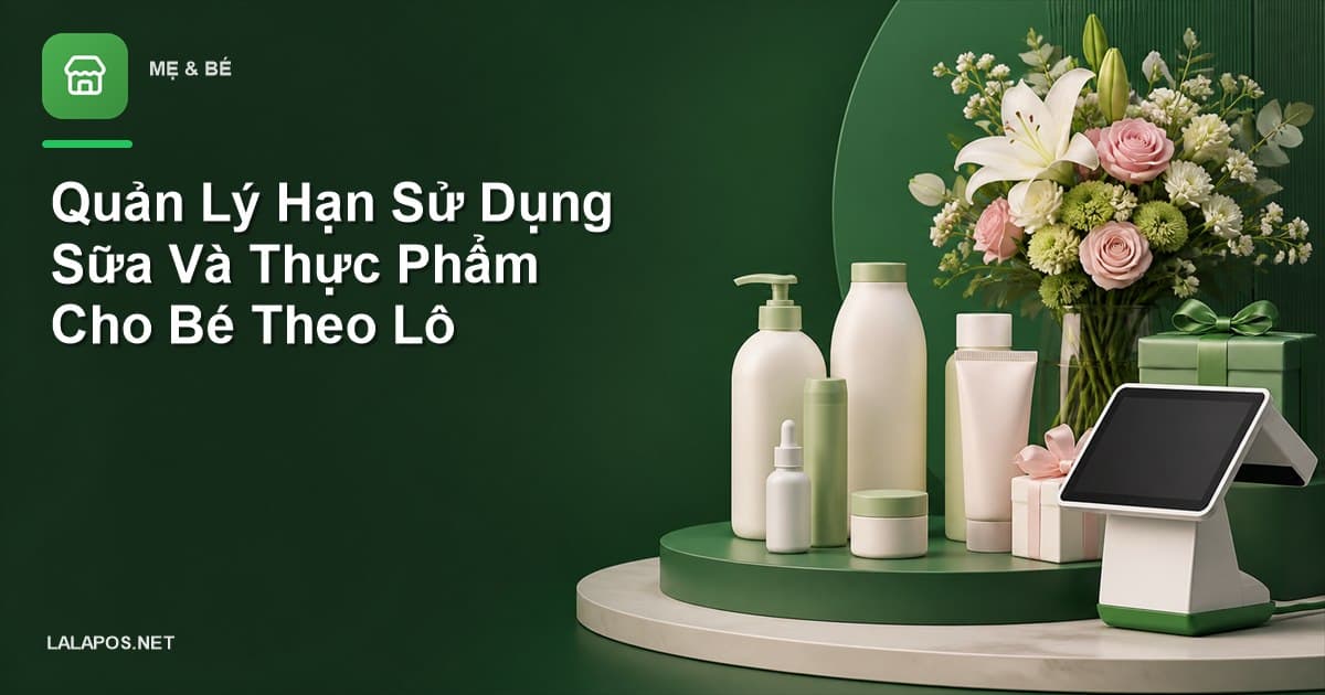 Quản Lý Hạn Sử Dụng Sữa Và Thực Phẩm Cho Bé Theo Lô