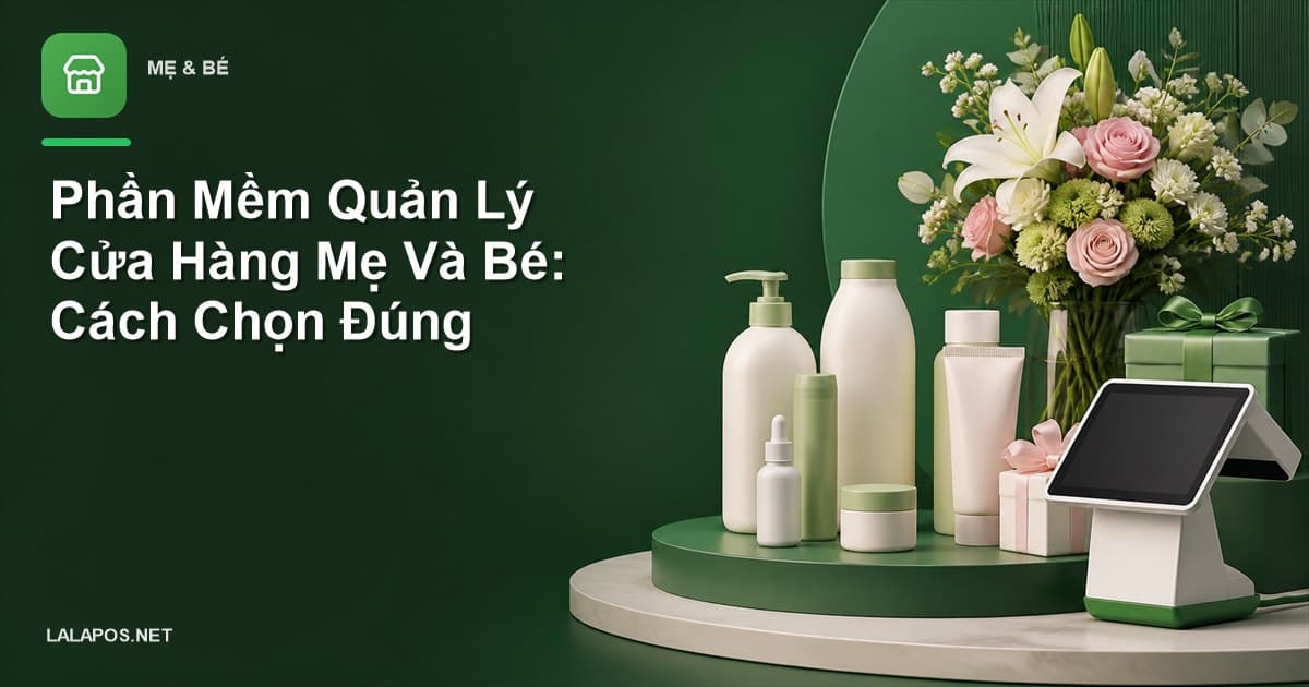 Phần Mềm Quản Lý Cửa Hàng Mẹ Và Bé: Cách Chọn Đúng