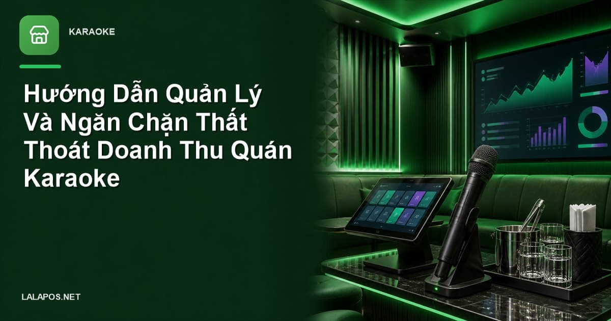 Hướng Dẫn Quản Lý Và Ngăn Chặn Thất Thoát Doanh Thu Quán Karaoke