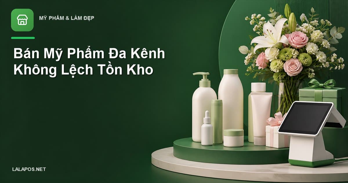 Bán Mỹ Phẩm Đa Kênh Không Lệch Tồn Kho