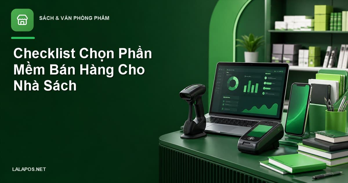 Checklist Chọn Phần Mềm Bán Hàng Cho Nhà Sách