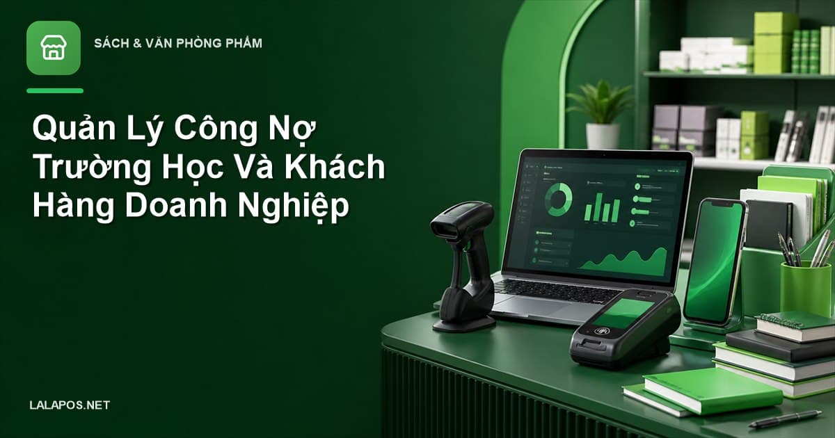 Quản Lý Công Nợ Trường Học Và Khách Hàng Doanh Nghiệp