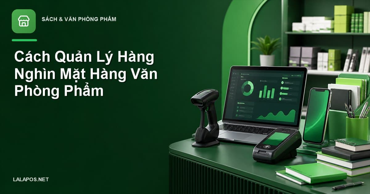 Cách Quản Lý Hàng Nghìn Mặt Hàng Văn Phòng Phẩm