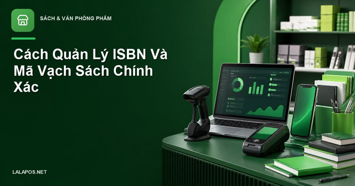 Cách Quản Lý ISBN Và Mã Vạch Sách Chính Xác