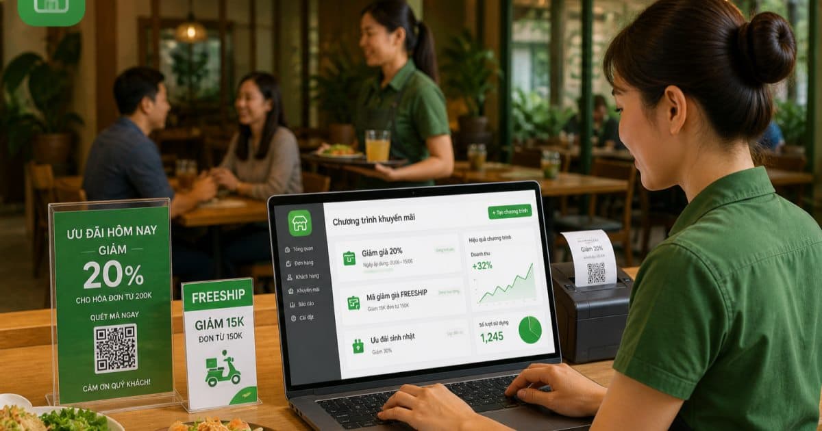 Tạo Chương Trình Khuyến Mãi Và Mã Giảm Giá Cho Nhà Hàng